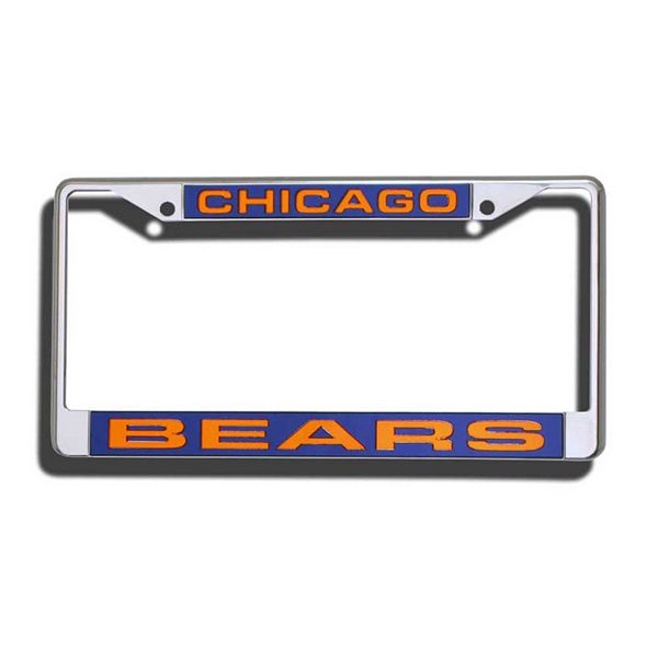 Bears license deals plate frame