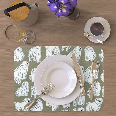 The Big One® Dog Print Placemat