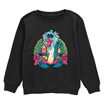 Disney's The Lion King Rafiki Bright Colors Boys 8-20 Fleece Sweatshirt