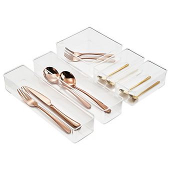 Sorbus 5 pc Kitchen Drawer Organizer Set - Great for storing Utensils, Silverware, and More