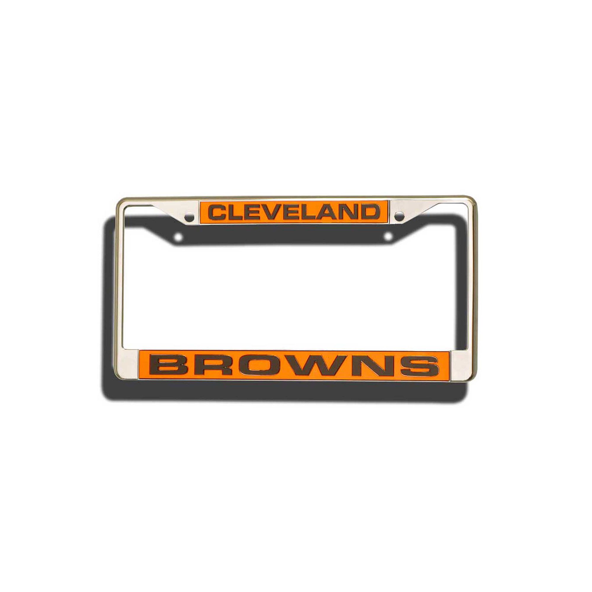 Cleveland Browns License Plate Frame, Do Not Use