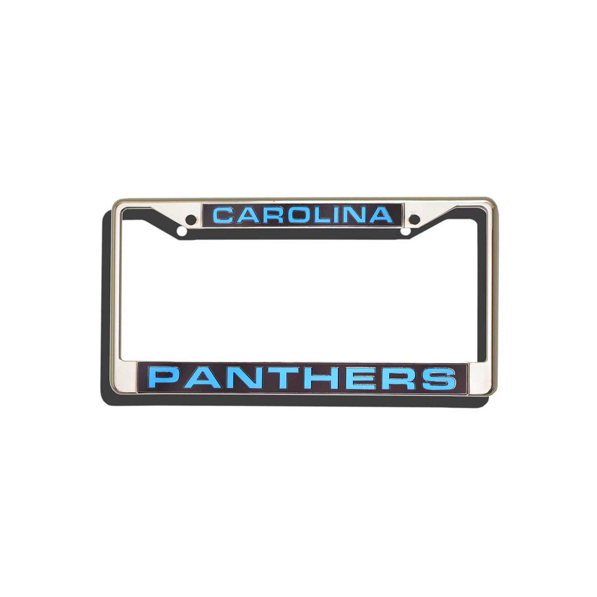 Carolina Panthers License Plate Frame, Do Not Use