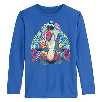 Disney's The Lion King Rafiki Bright Colors Boys 8-20 Long Sleeve Graphic Tee