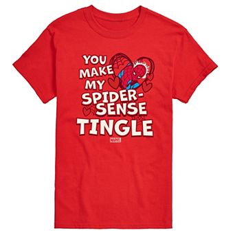 Men's Marvel Spider-Man Spider-Sense Tingle Graphic Tee
