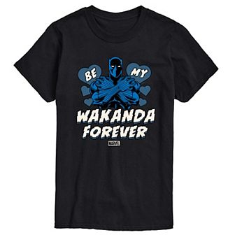 Men's Marvel Black Panther Be My Wakanda Forever Graphic Tee