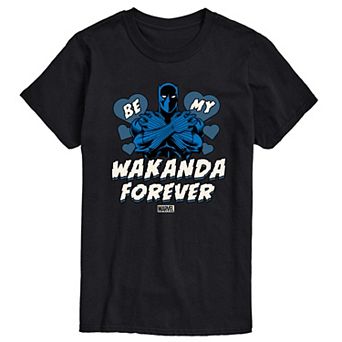 Men's Marvel Black Panther Be My Wakanda Forever Graphic Tee