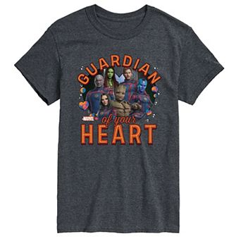 Men's Marvel Guardians Of The Galaxy Guardian Of Your Heart Graphic Tee