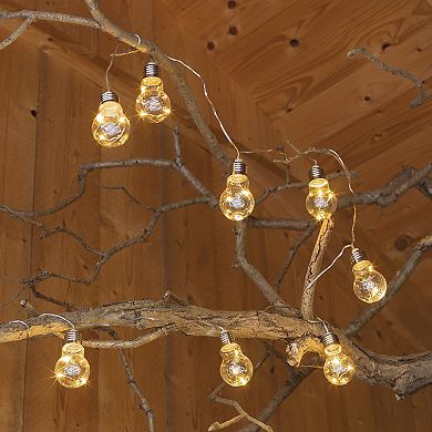 Kaemingk 2 Function Solar Wall Light with Twinkle Effect