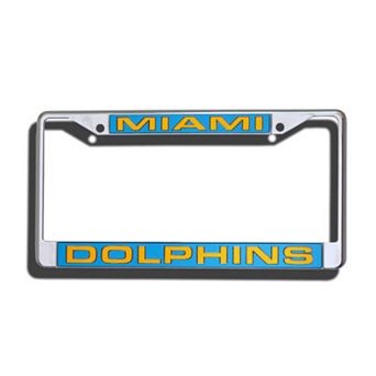 Miami Dolphins License Plate Frame
