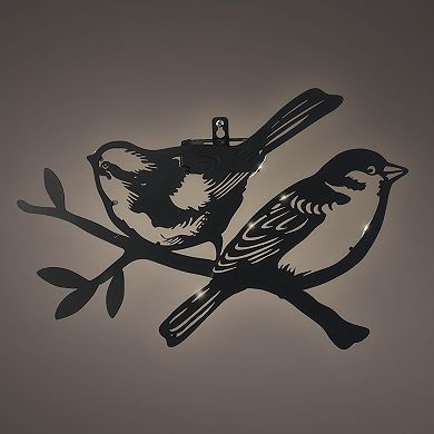 Kaemingk Solar Iron Steady LED Wall Art