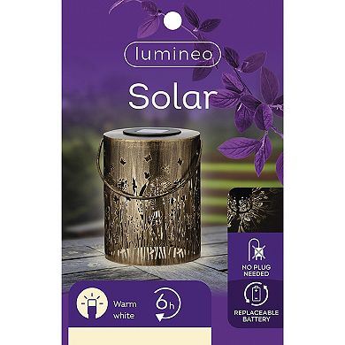 Kaemingk Solar Lantern Metal Outdoor Decor