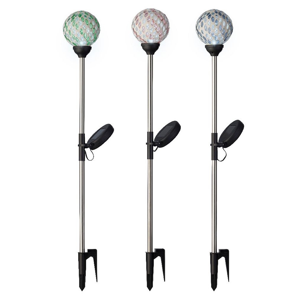 Kaemingk Glass Bulb Solar Stake Light