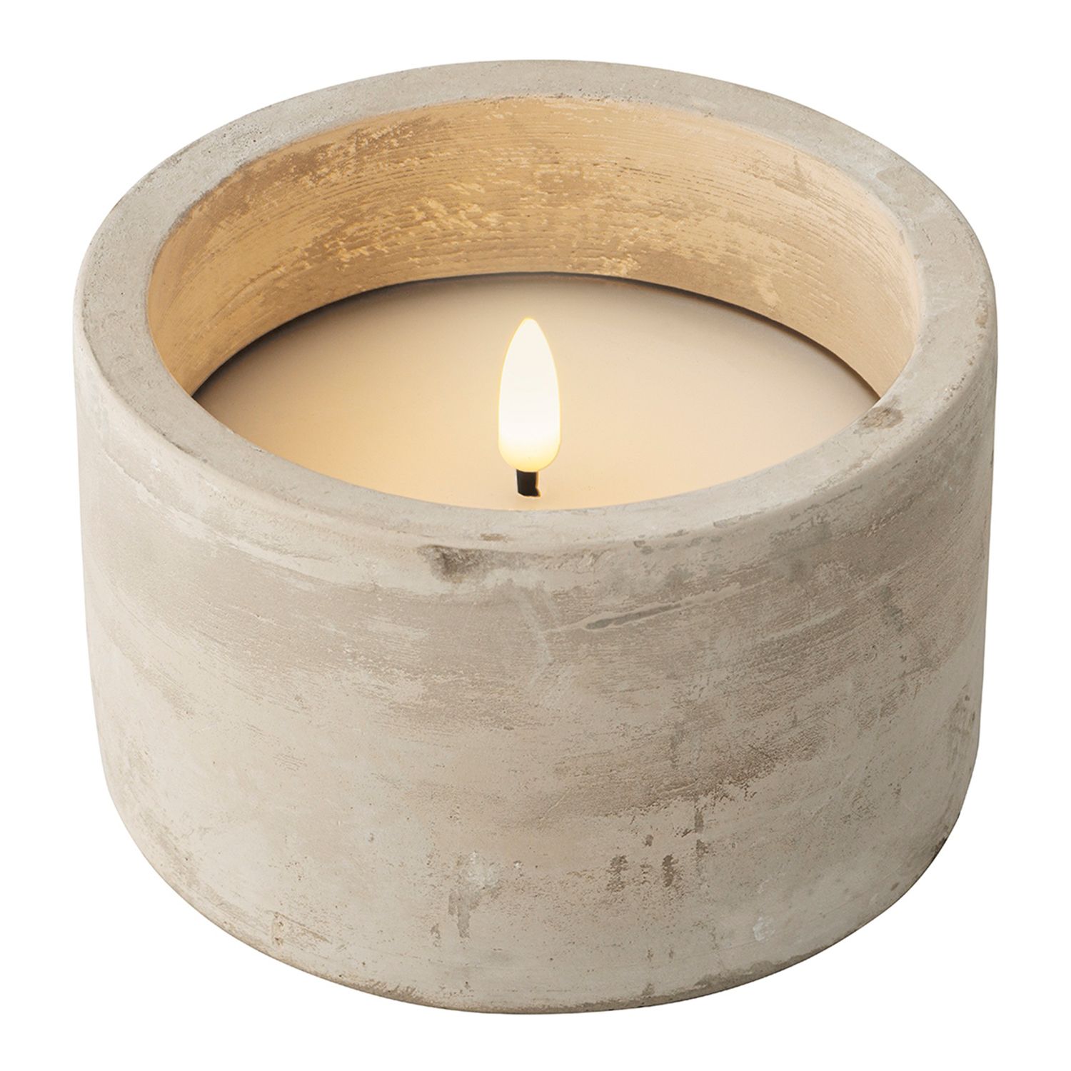 Candela di Cera con Led 15 cm - Mondo Fai da Te