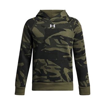 Boys 8-20 Under Armour Rival Fleece Printed Graphic Hoodie