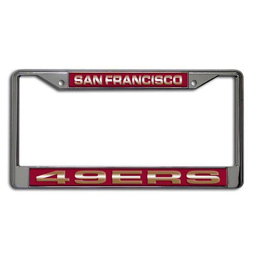 San Francisco 49ers License Plate Frame
