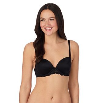 Juniors' SO® Micro & Lace Balconette Push-Up Bra SO84004