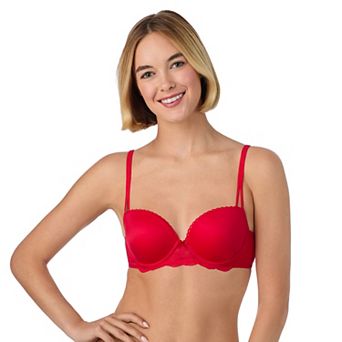 Juniors' SO® Micro & Lace Balconette Push-Up Bra SO84004