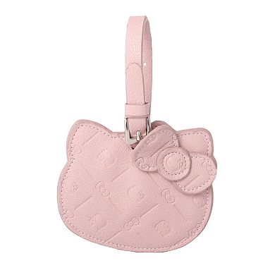 Hello Kitty Blush Debossed Passport Holder & Luggage Tag Set