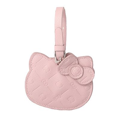 Ensemble étiquette Bagage Et Housse Passeport Button Corner – Rose, Neuf