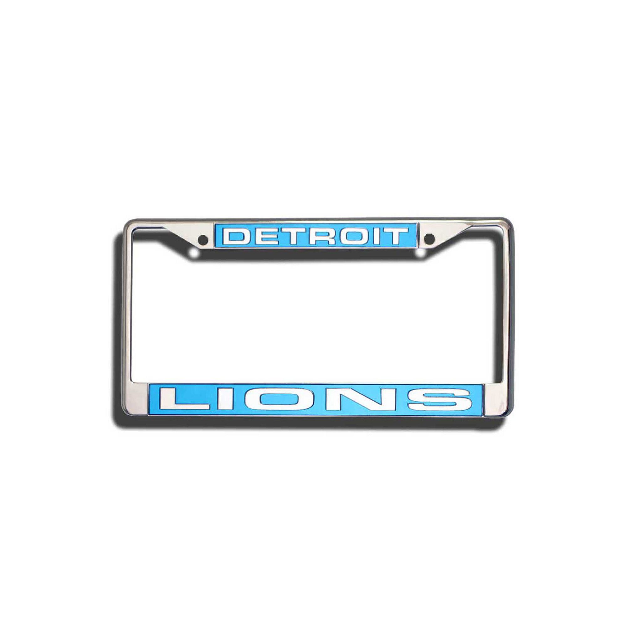 Detroit Lions License Plate Frame, Do Not Use