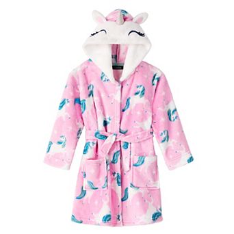 Toddler Cuddl Duds® Unicorn Hooded Robe