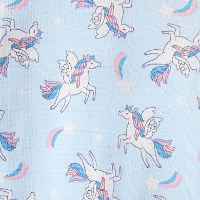 Toddler Cuddl Duds® Snug Fit Long Sleeve Pajama Top & Pajama Bottoms Unicorn Set