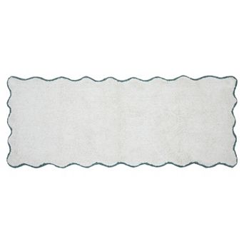 VCNY Home Scallop Cotton Bath Runner