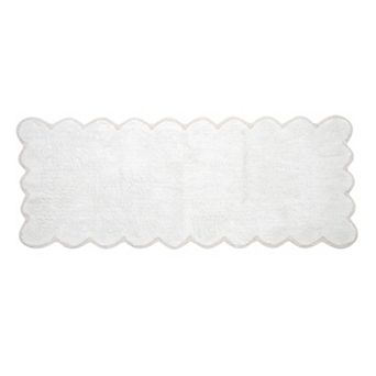 VCNY Home Scallop Cotton Bath Runner