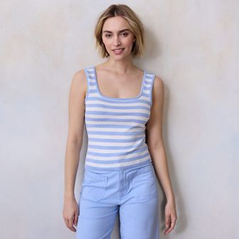 Petite LC Lauren Conrad Sweater Tank