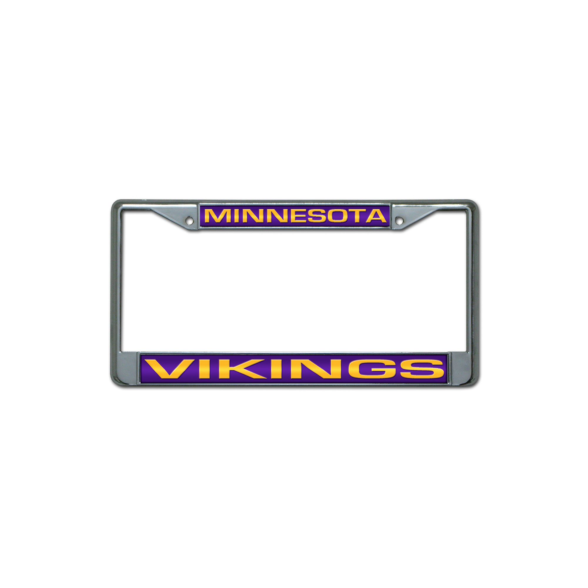 Minnesota Vikings License Plate Frame, Do Not Use