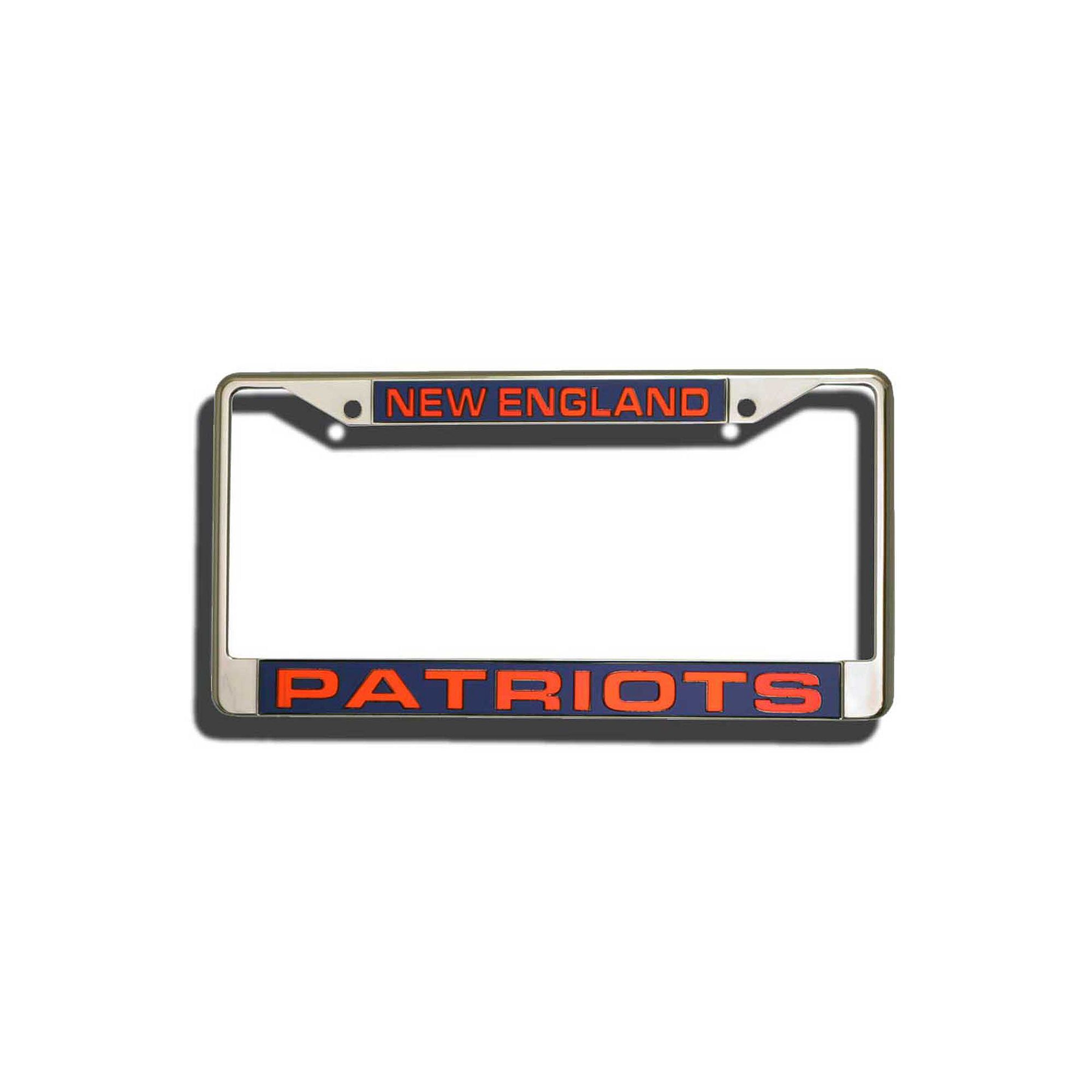 New England Patriots License Plate Frame, Do Not Use
