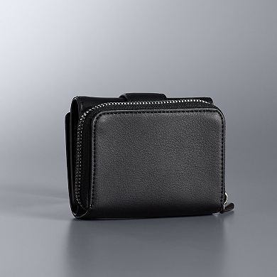 Simply Vera Vera Wang Trifold Tab Wallet