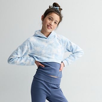 Girls 6-20 SO® Long Sleeve Twofer Hoodie in Regular & Plus Size