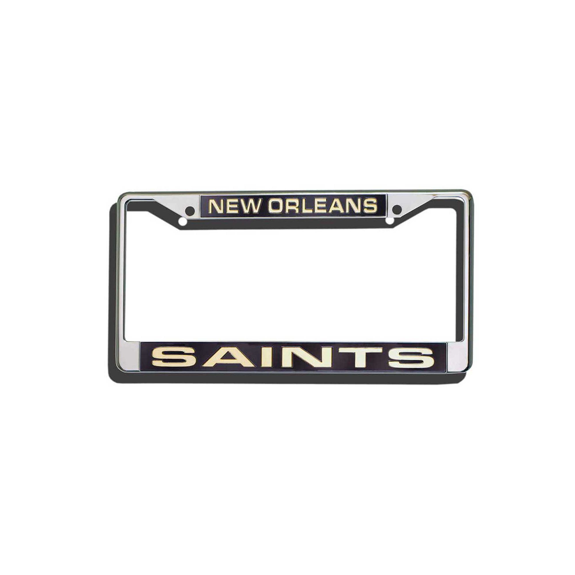 New Orleans Saints License Plate Frame, Do Not Use