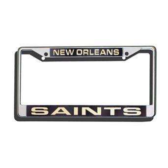 New Orleans Saints License Plate Frame
