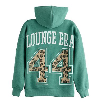 Girls 6-20 SO® Oversized Front Zip Hoodie in Regular & Plus Size