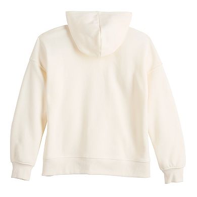 Girls 6-20 SO® Oversized Front Zip Hoodie in Regular & Plus Size