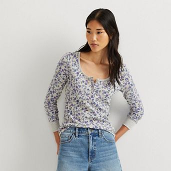 Women's Eddie Bauer Thermal Long Sleeve Henley