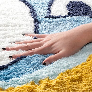 Bluey Shaped Tufted Room Rug