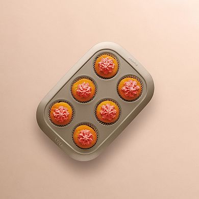 BergHOFF Balance Nonstick Carbon Steel 6-Cup Cupcake Pan
