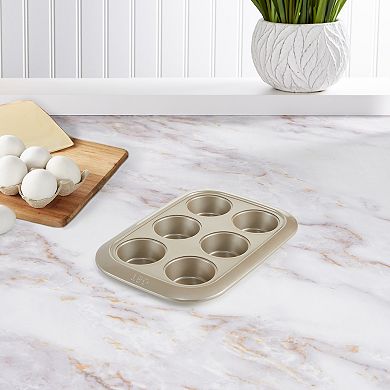 BergHOFF Balance Nonstick Carbon Steel 6-Cup Cupcake Pan