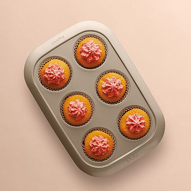BergHOFF Balance Nonstick Carbon Steel 6-Cup Cupcake Pan