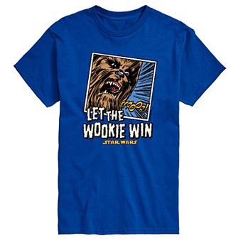 Men's Star Wars Let The Wookie Win Graphic Tee