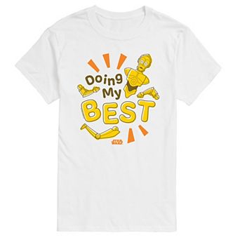 Men's Star Wars C-3PO Doing My Best Graphic Tee