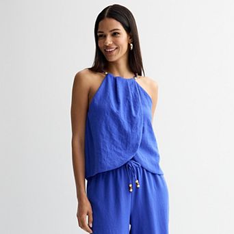 Women's INTEMPO™ Sleeveless Tulip Tie Back Top