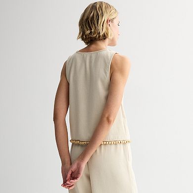 Women's INTEMPO™ Wooden Beads Tank Top