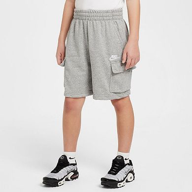 Boys 8-20 Nike Sportswear Club French Terry Cargo Shorts
