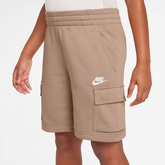 Boys 8-20 Nike Sportswear Club French Terry Cargo Shorts