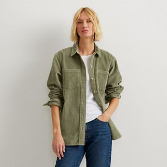 Women's Eddie Bauer Madison Valley Corduroy Overshirt