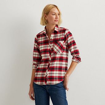 Women's Eddie Bauer Field Flex Flannel Shirt